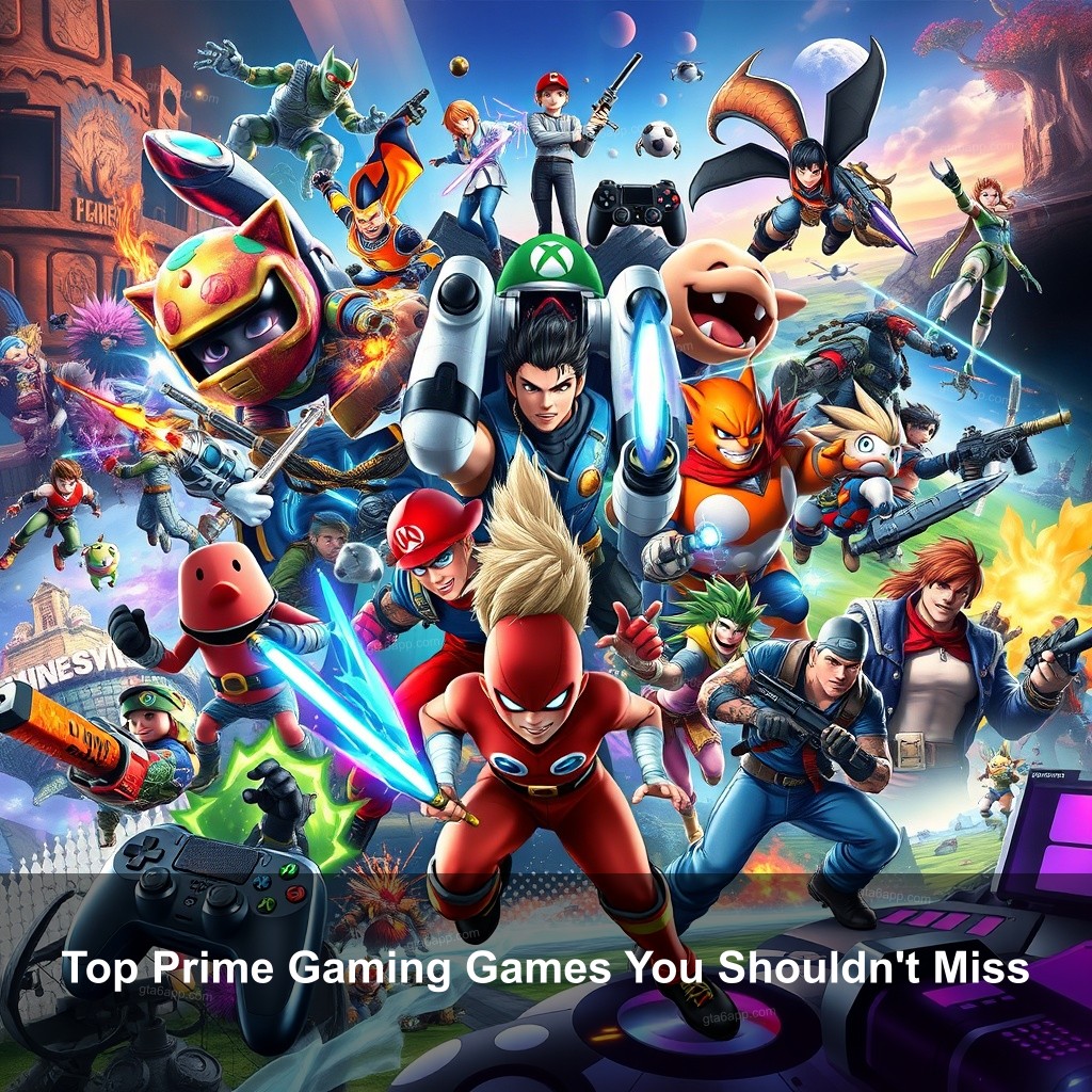 Top Prime Gaming Games You Shouldn't Miss