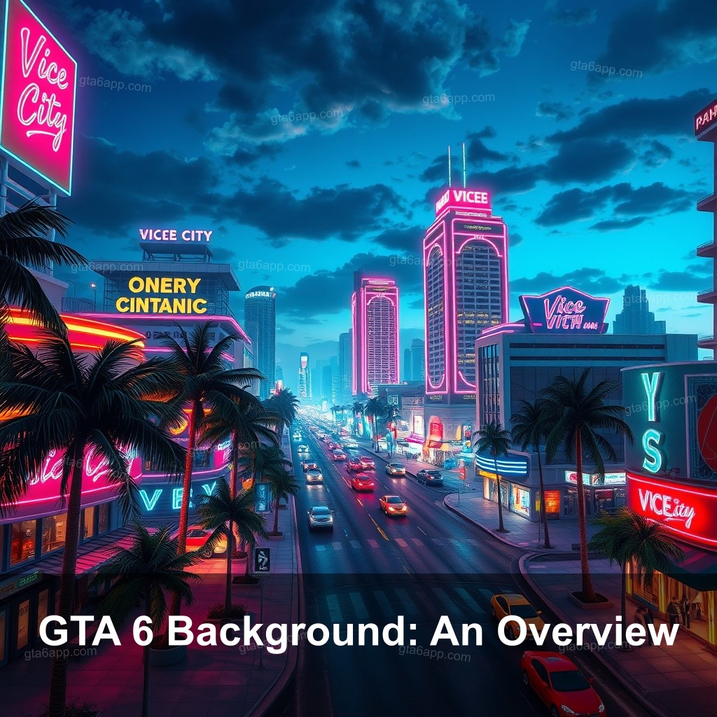 GTA 6 Background: An Overview