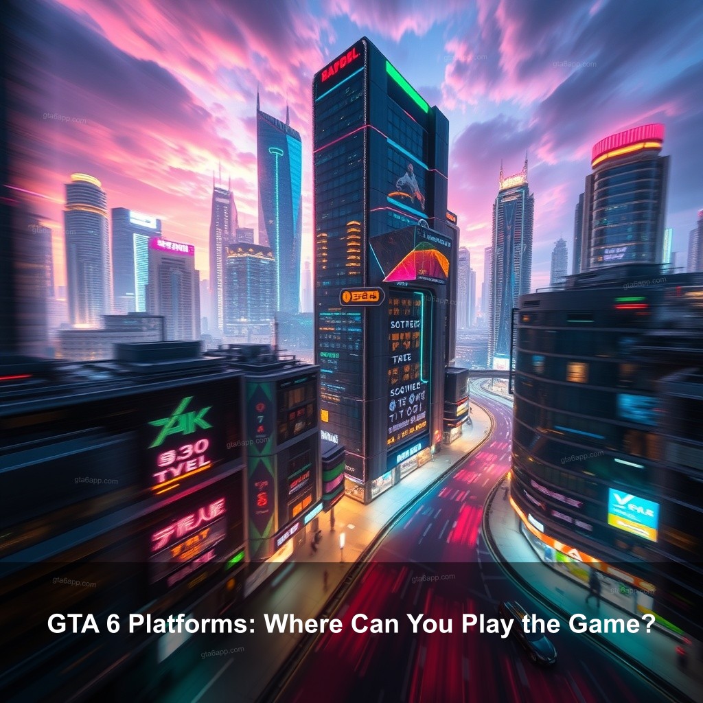 GTA 6 Platforms: Where Can You Play the Game?