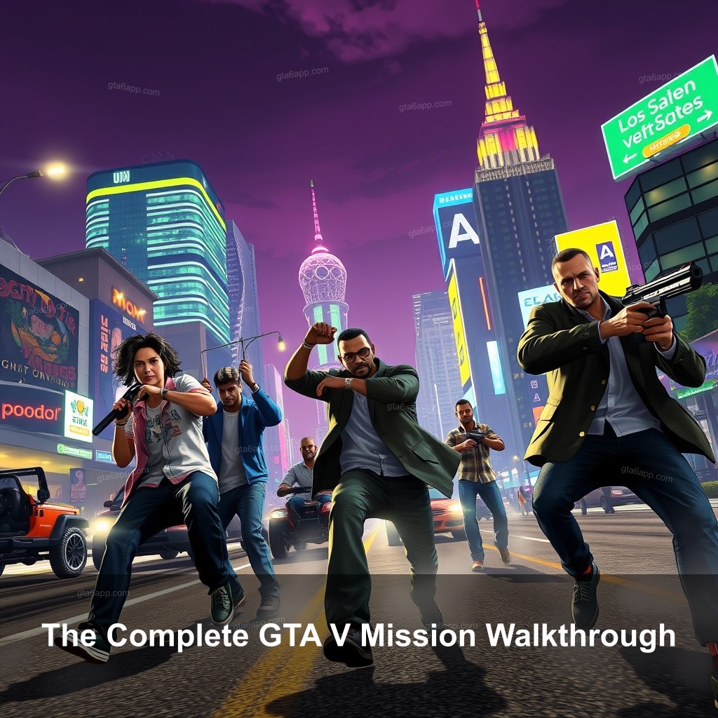 The Complete GTA V Mission Walkthrough