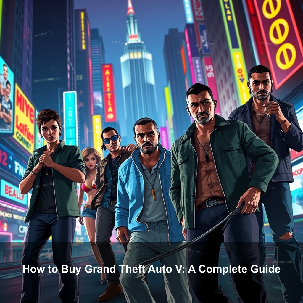 How to Buy Grand Theft Auto V: A Complete Guide