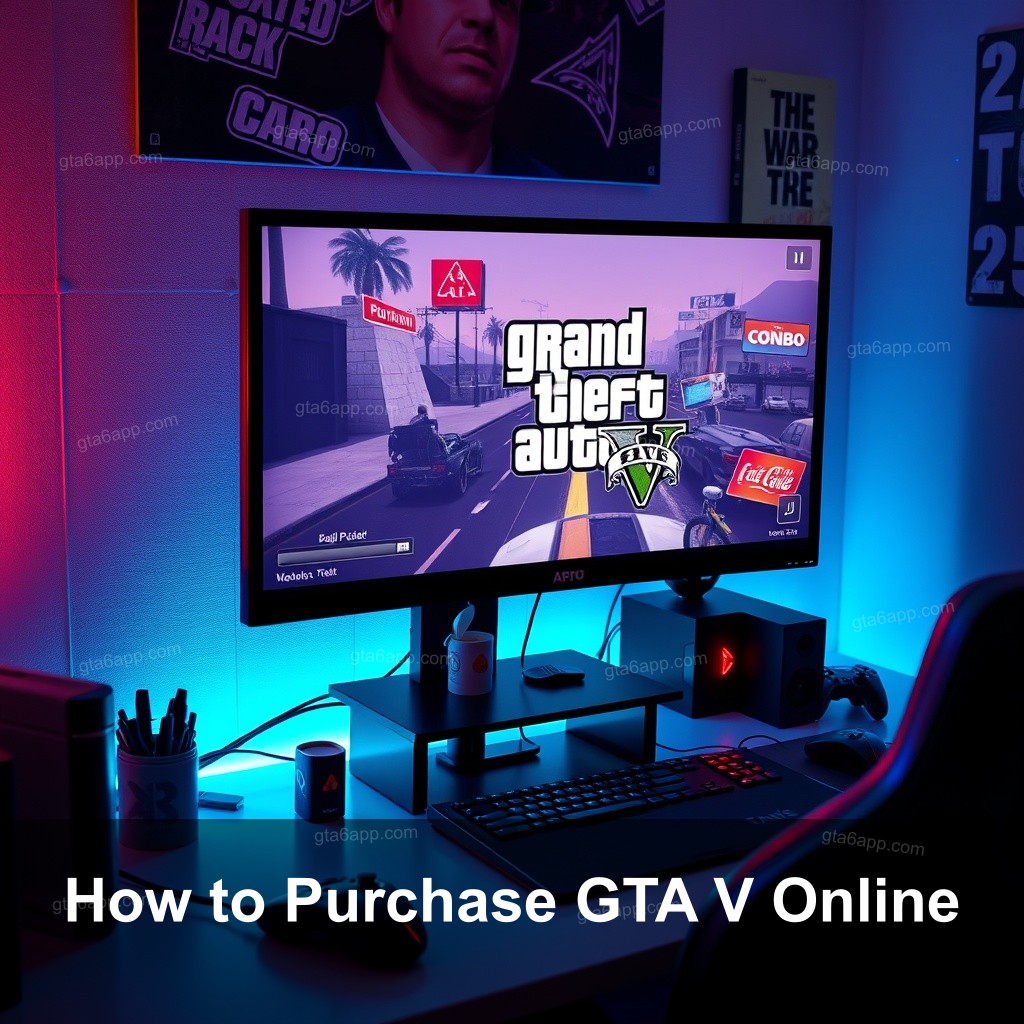 How to Purchase GTA V Online