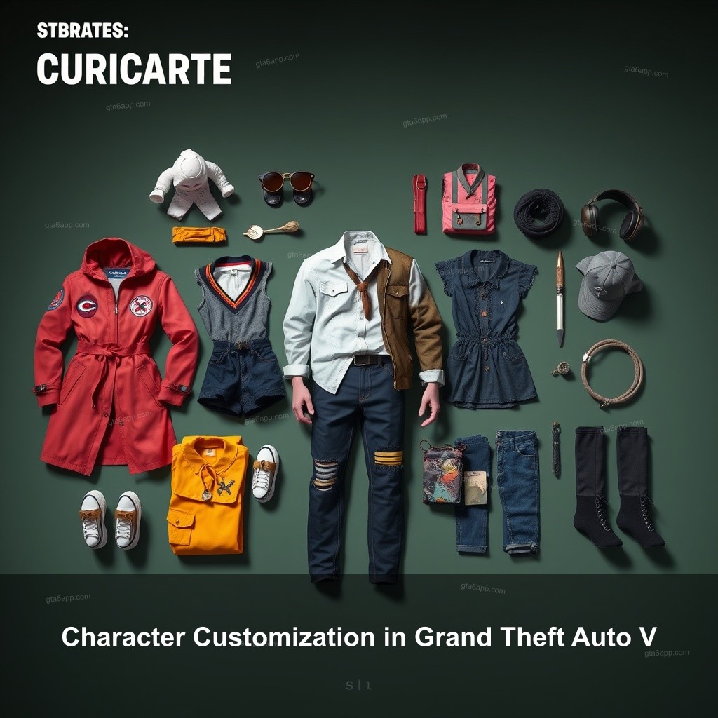 Character Customization in Grand Theft Auto V