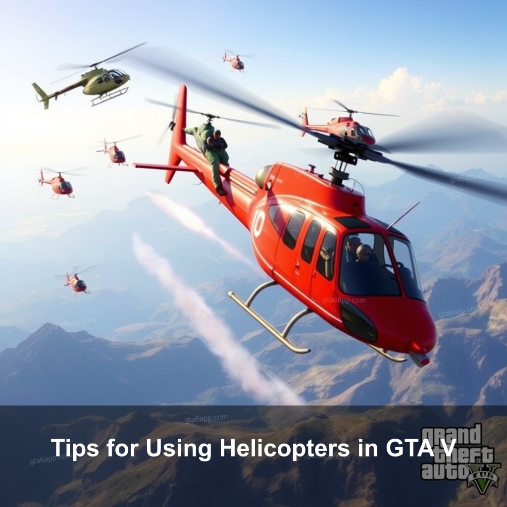 Tips for Using Helicopters in GTA V