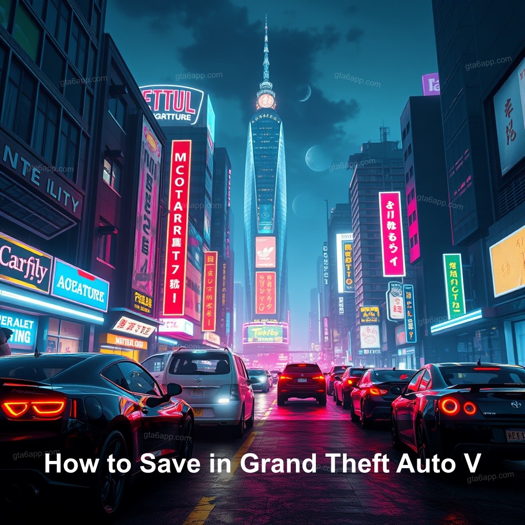 How to Save in Grand Theft Auto V