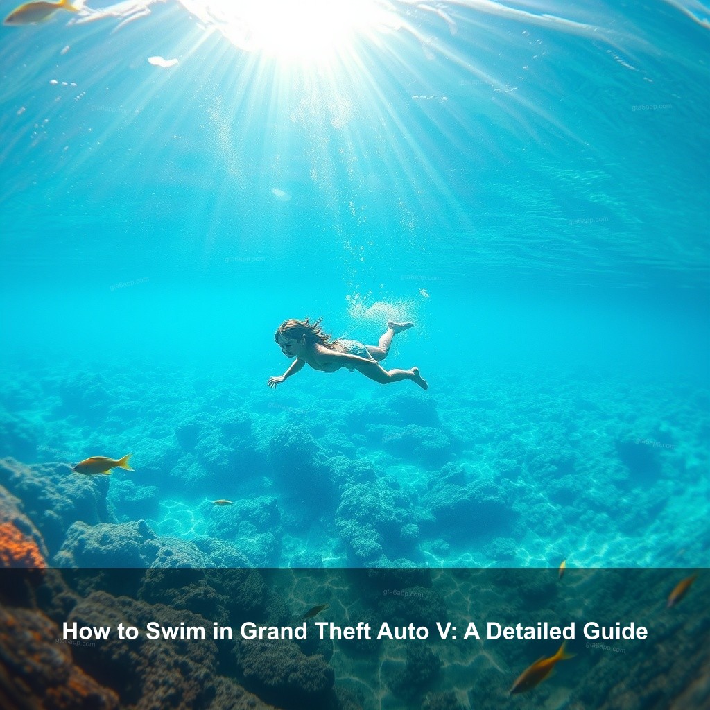 How to Swim in Grand Theft Auto V: A Detailed Guide