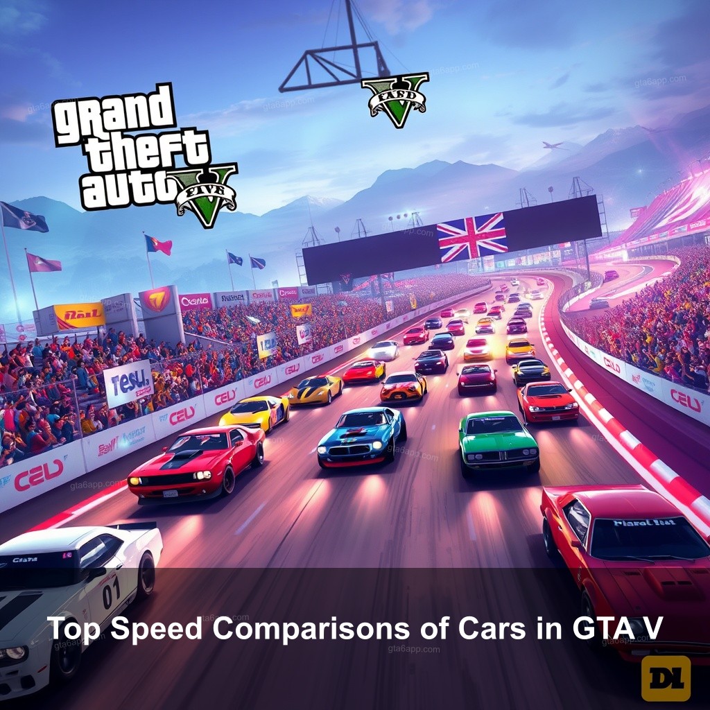 Top Speed Comparisons of Cars in GTA V